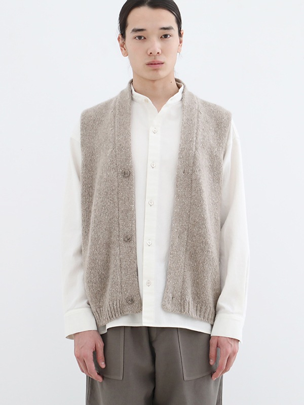 evam eva｜cashmere vest｜ladies'