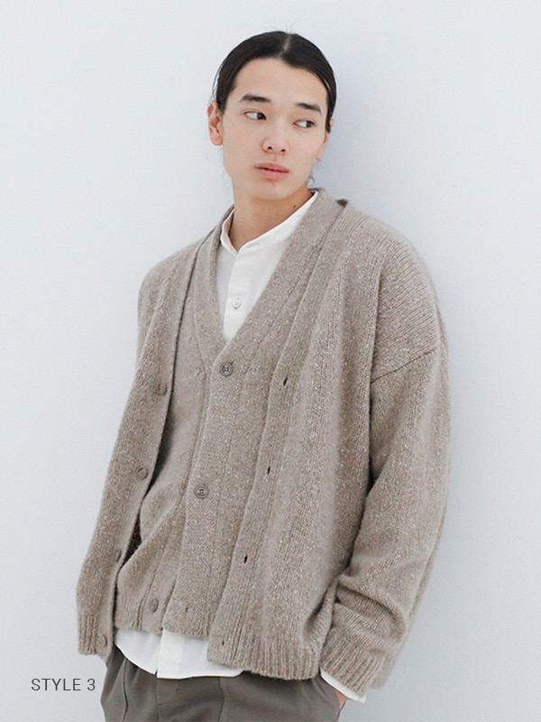 evam eva｜cashmere vest｜ladies'