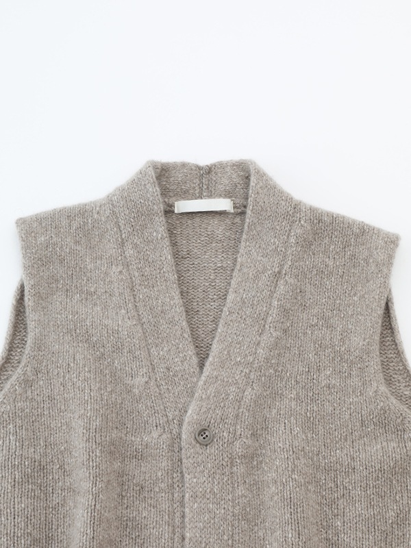 evam eva｜cashmere vest｜ladies'