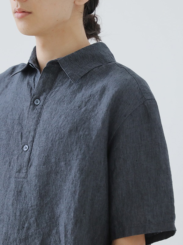 linen polo shirt [men's]