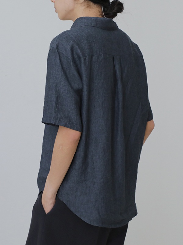linen polo shirt [men's]
