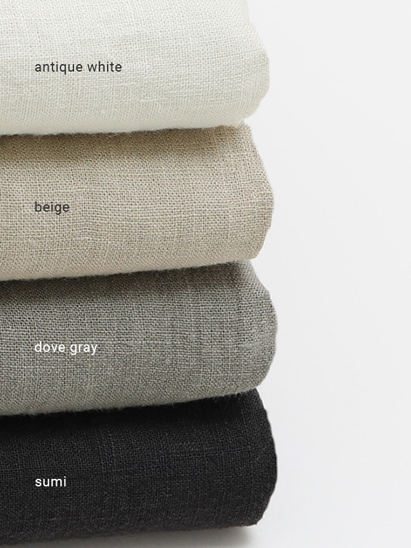 evam eva｜water linen jacket [men's]｜men's