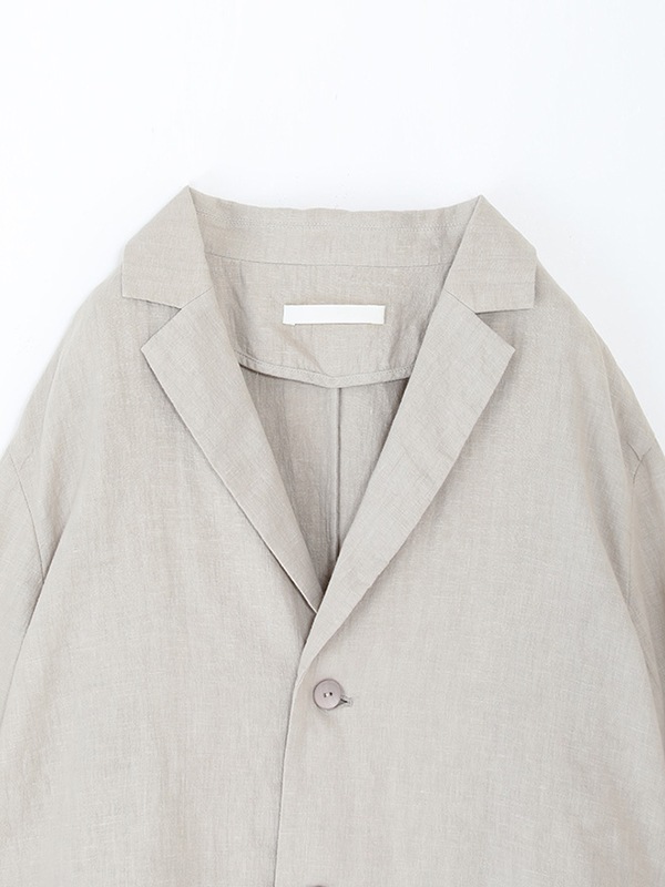 evam eva｜water linen jacket [men's]｜men's