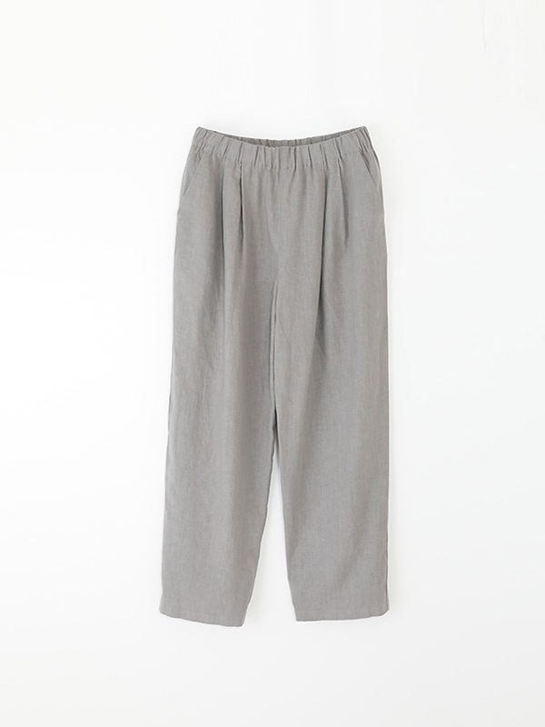 evam eva｜water linen wide pants｜ladies',bottoms