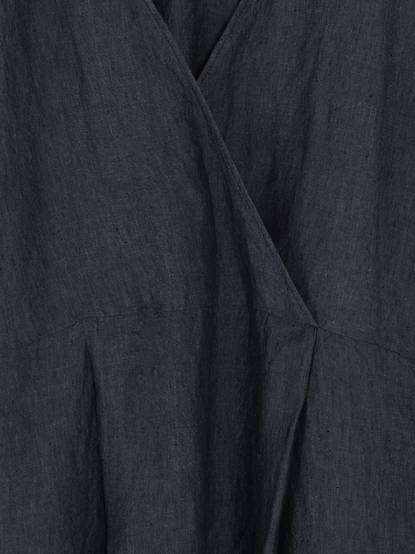 linen sleeveless one-piece