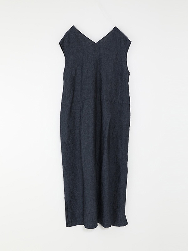 evam eva｜linen sleeveless one-piece｜ladies',one-piece