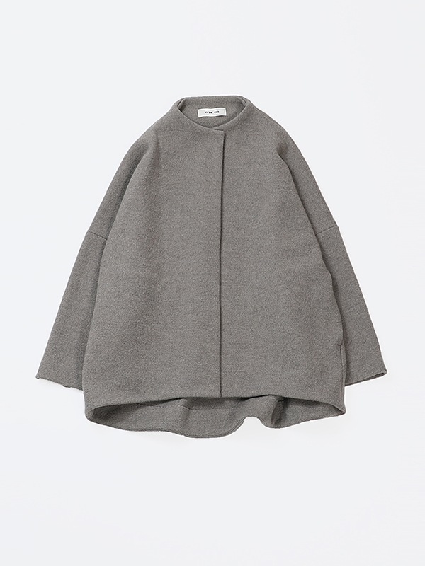 evameva】美品 プレスウールポンチョ 育め