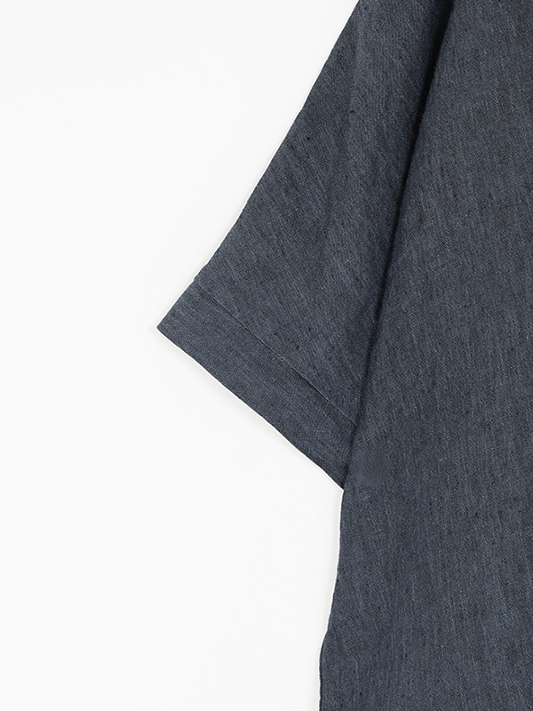 linen tuck pullover