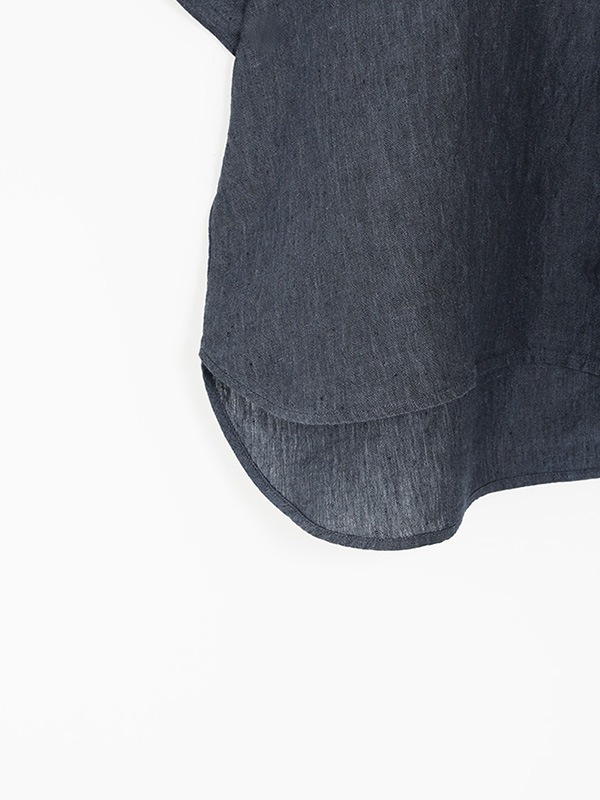 linen tuck pullover