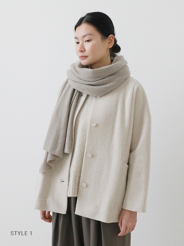 evam eva｜cashmere stole｜others,goods