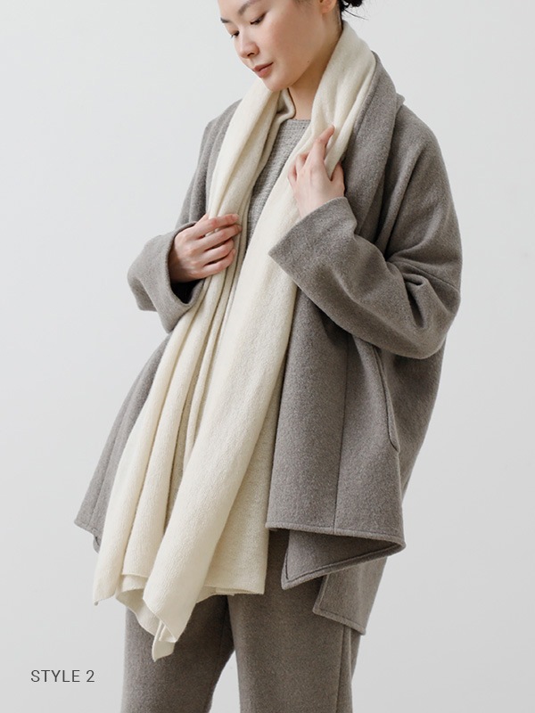 evam eva｜cashmere stole｜others,goods