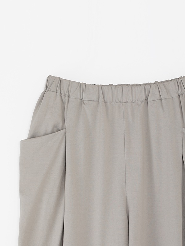 cut&sew cropped pants