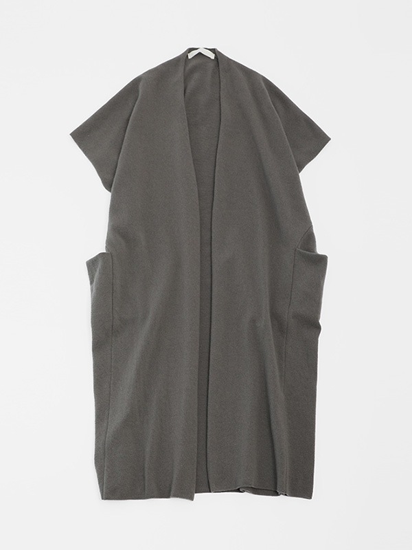 wool long vest