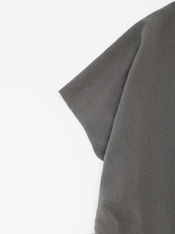 wool long vest