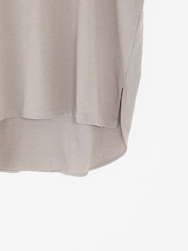 cut&sew sleeveless