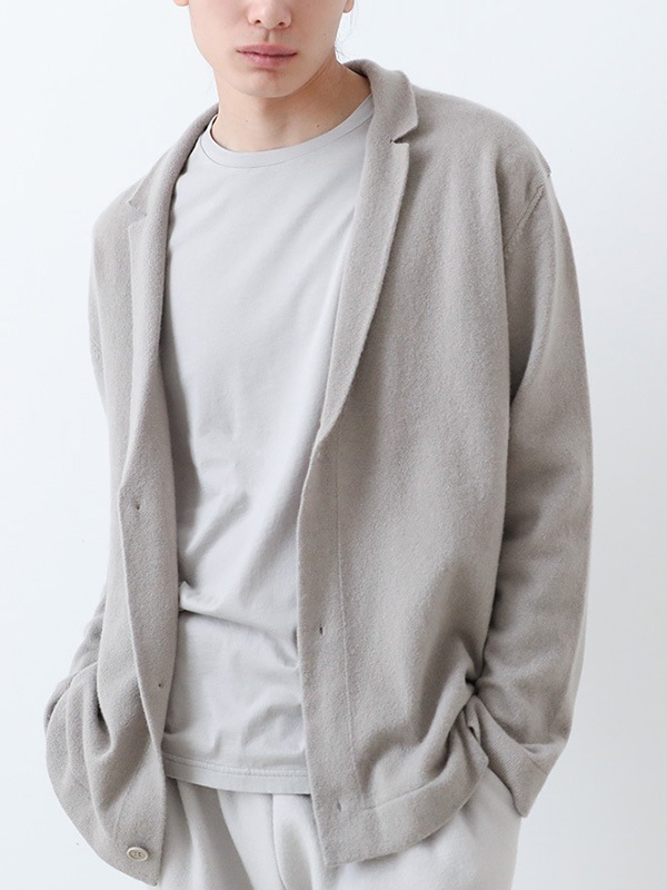 evam eva｜cashmere jacket [men's]｜men's
