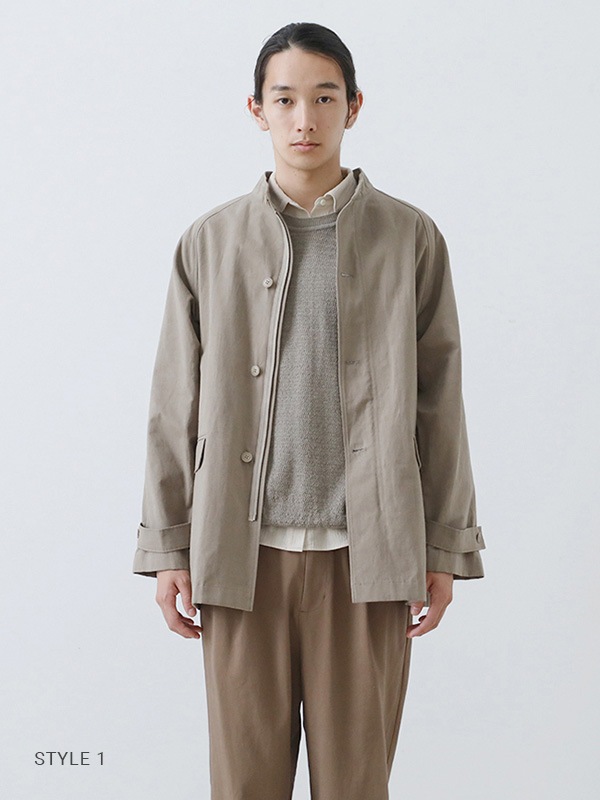cotton hemp raglan jacket[men's]