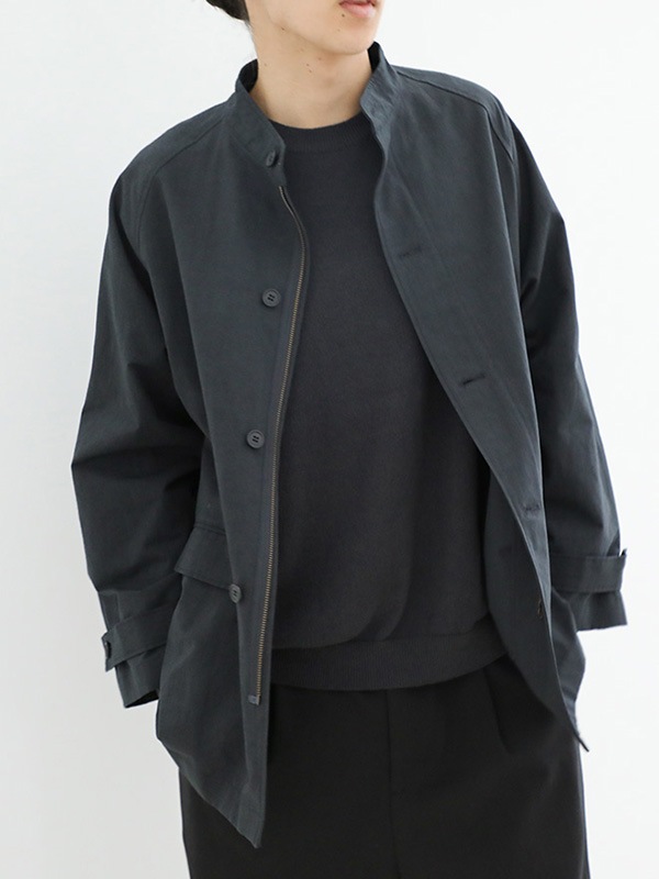 evam eva｜cotton hemp raglan jacket[men's]｜men's