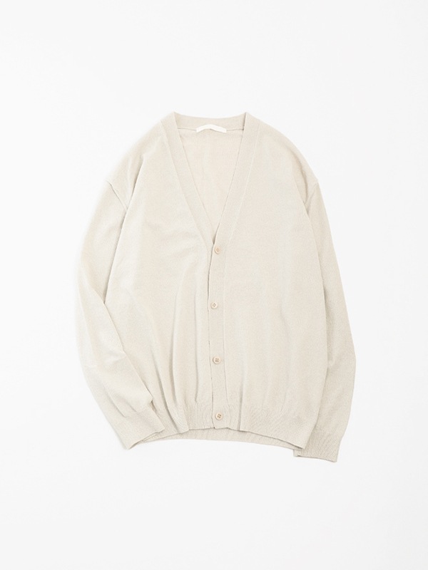 cotton cardigan [men's]