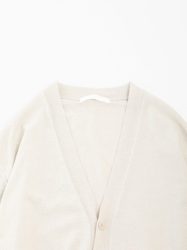 cotton cardigan [men's]
