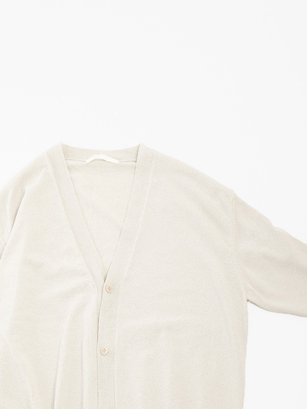 cotton cardigan [men's]