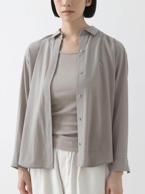 evam eva｜wool shirt｜ladies'