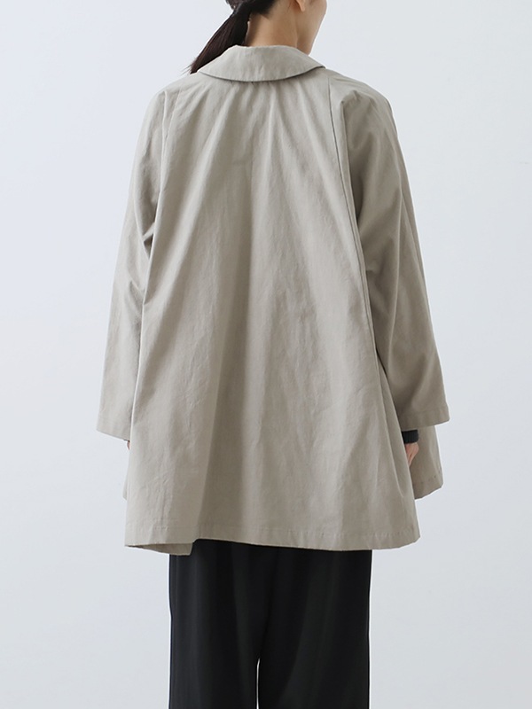 cotton hemp short coat