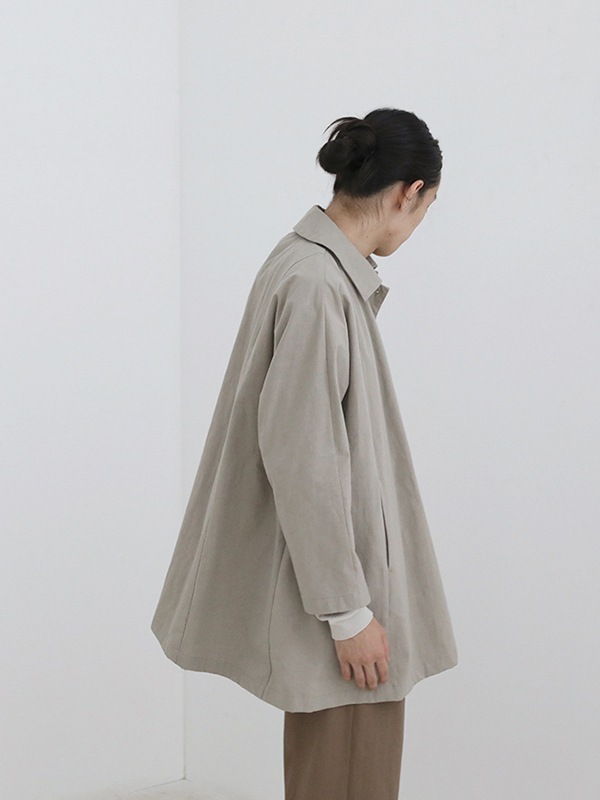 cotton hemp short coat