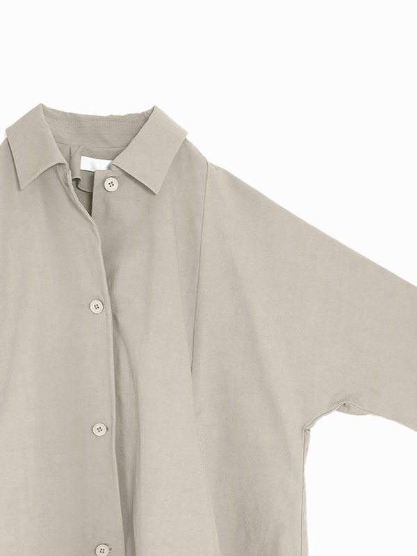 cotton hemp short coat