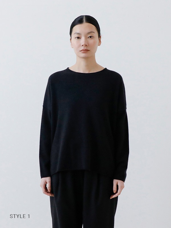 evam eva｜cashmere pullover｜ladies',tops