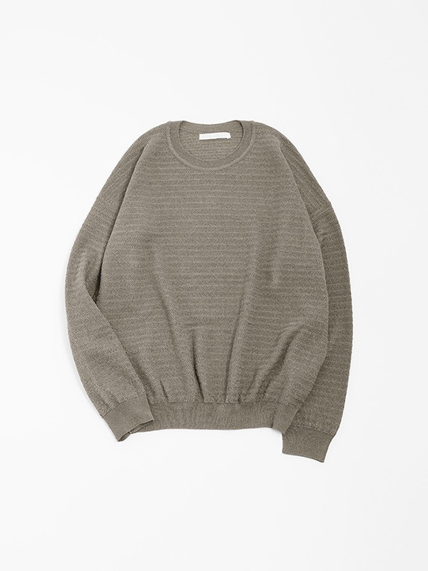 cotton paper yarn pullover [men's]