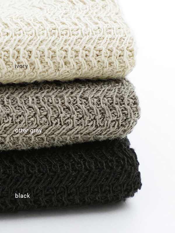 cotton paper yarn pullover [men's]