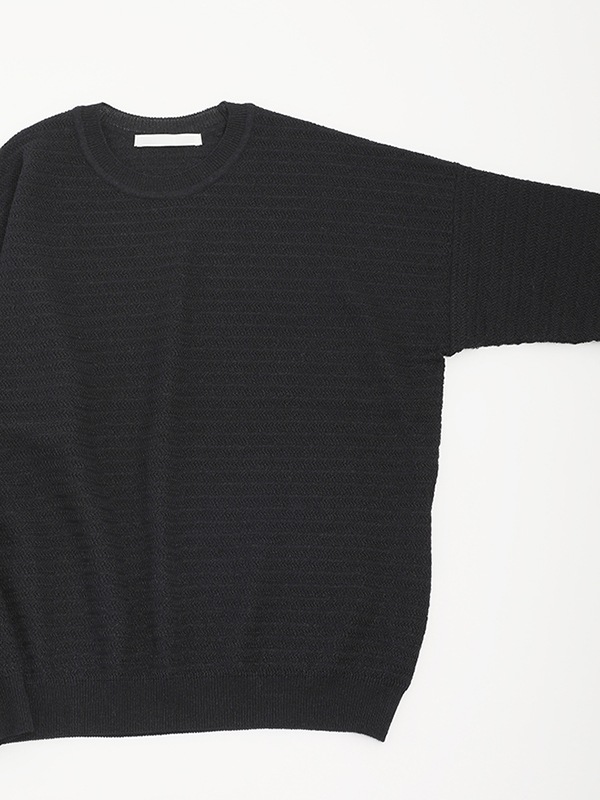 cotton paper yarn pullover [men's]