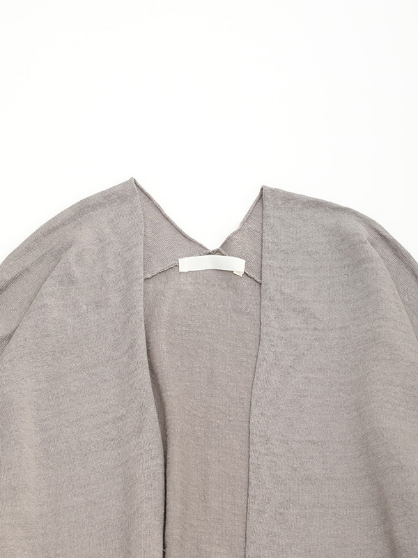 カーディガン evam eva - 2017 summer linen robe flux evam eva｜linen robe｜ladies',outer