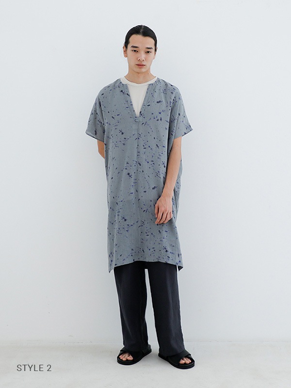 evam eva｜printed poncho｜ladies',one-piece