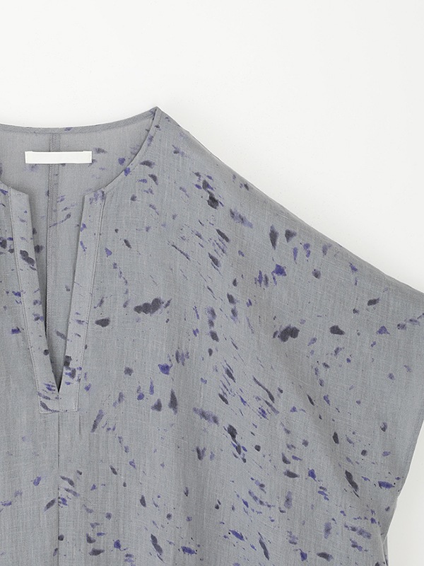 evam eva｜printed poncho｜ladies',one-piece