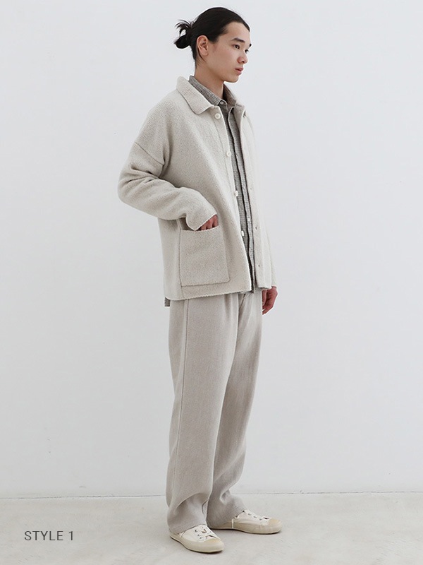 evam eva｜renew-wool jacket [men's]｜men's
