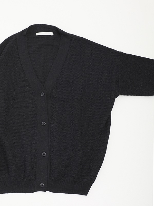 cotton paper yarn cardigan