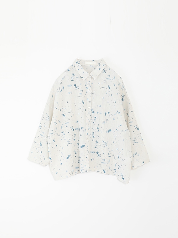 evam eva｜printed shirt｜ladies',tops