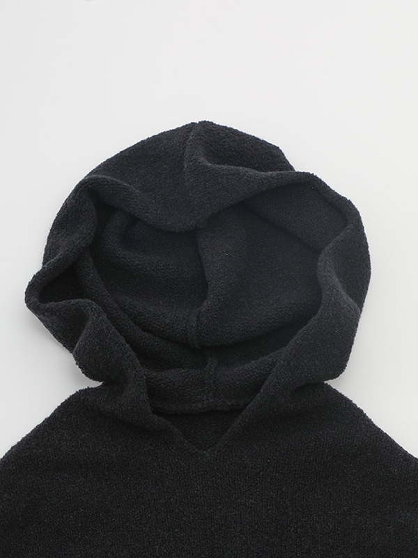 evam eva｜renew-wool hooded vest｜ladies',tops