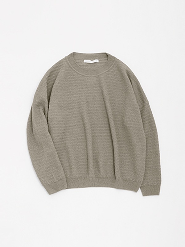 cotton paper yarn pullover