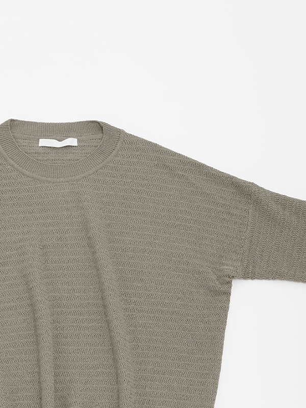 cotton paper yarn pullover