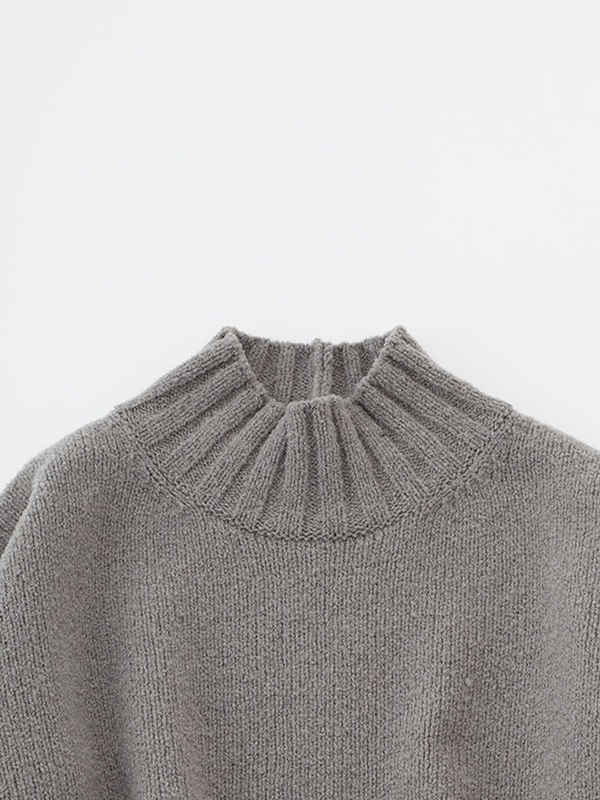 evam eva｜renew-wool turtleneck｜ladies',tops
