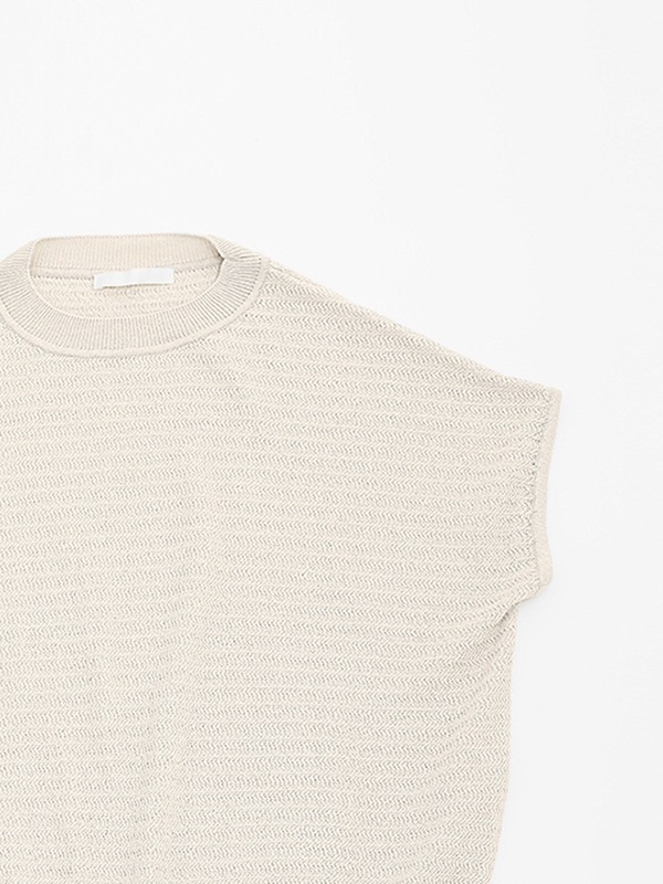 cotton paper yarn vest