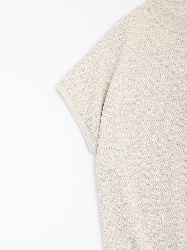 cotton paper yarn vest