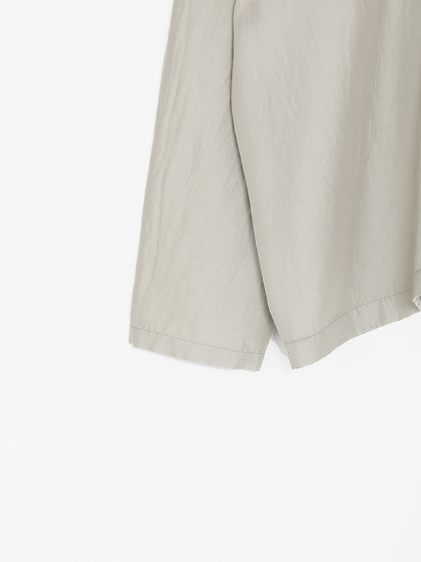 cupro silk pullover