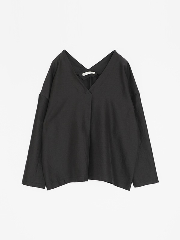 cupro silk pullover