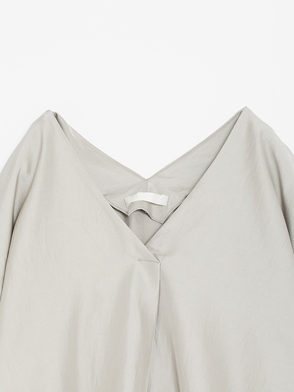 cupro silk pullover