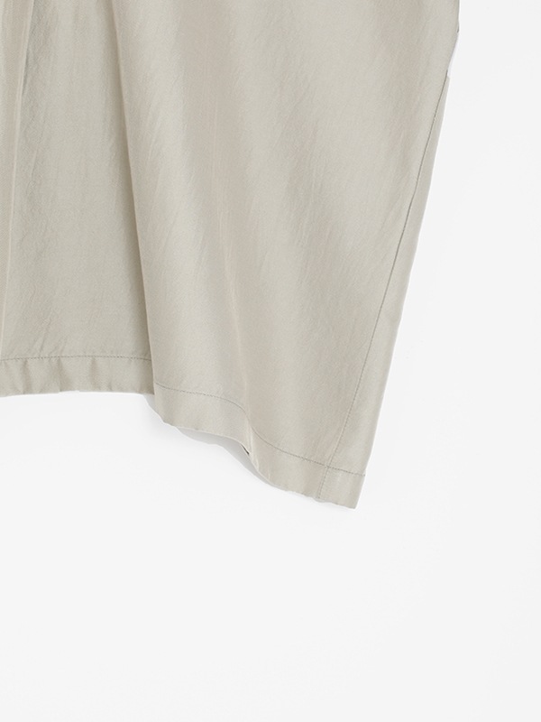 cupro silk pullover