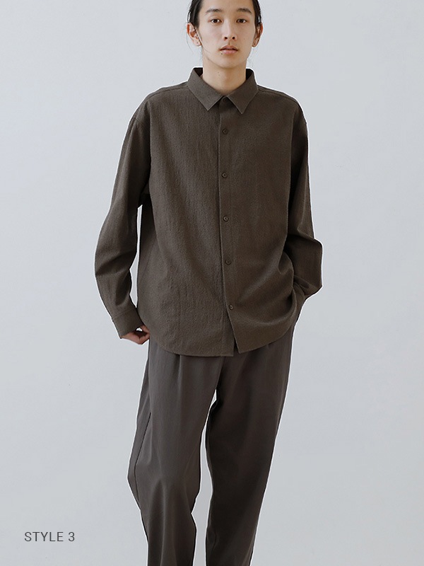 wool shirt [men's]